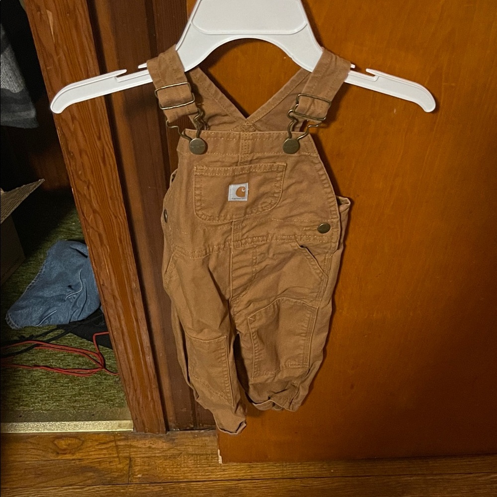Carhartt Brown Kids Overalls